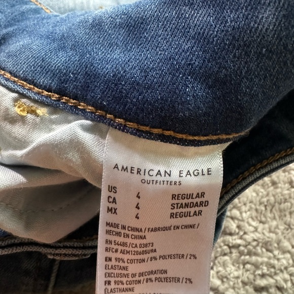 American Eagle Stretch Skinny Jeans - Women’s Size 4 - Picture 4 of 4